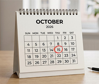 AEP October 2026 calendar