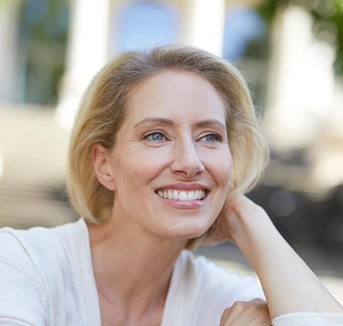 A smiling AMAC member