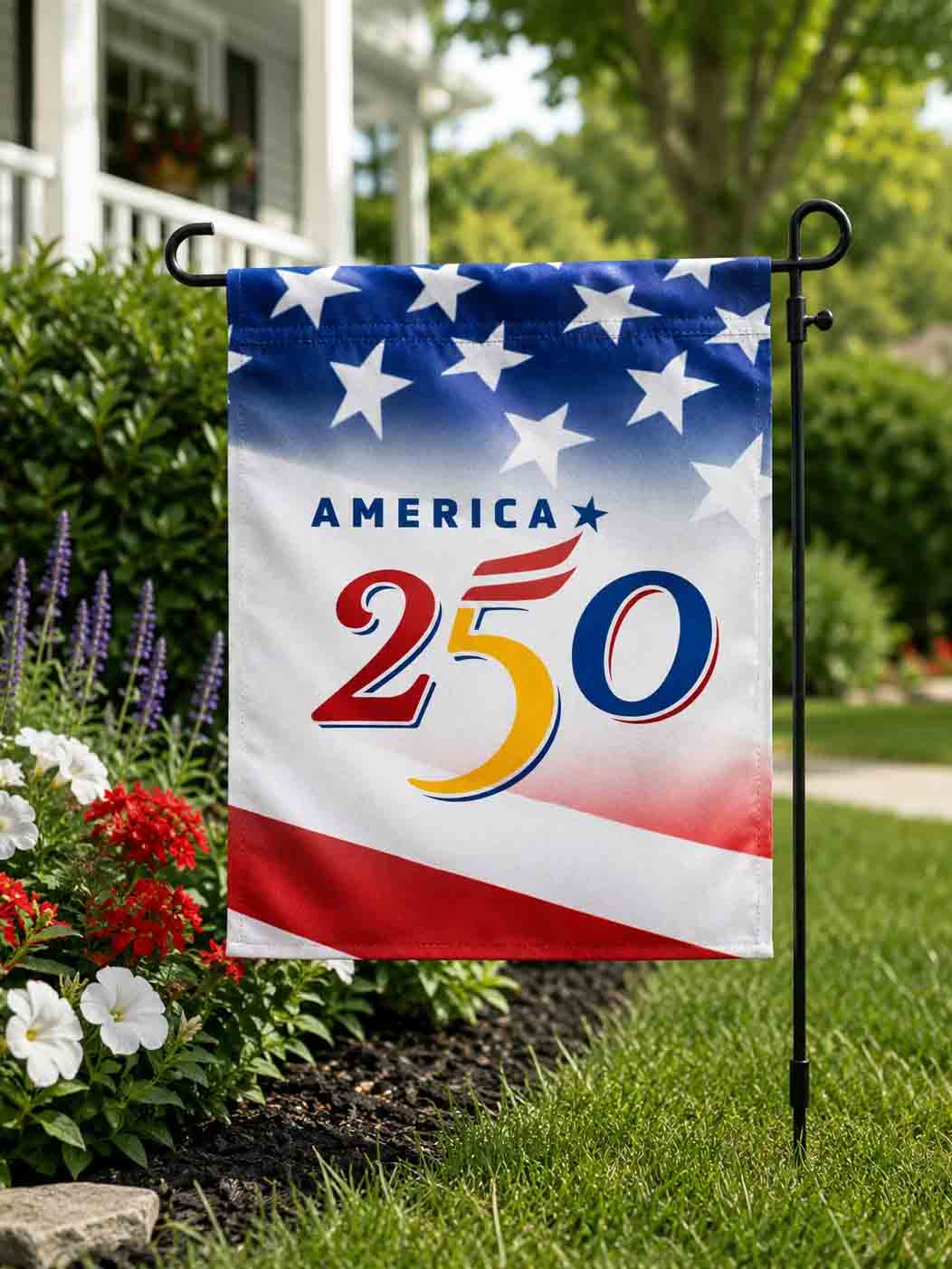 America 250 Garden Flag